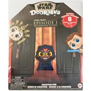 NEW DISNEY DOORABLES Star Wars Ep.1 Phantom Menace 8 FIGS Collection Peek SEALED